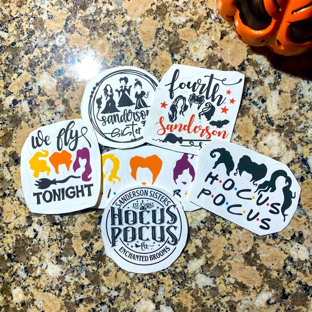 Hocus Pocus Sticker Pack (5)